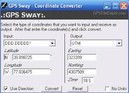 GPS Coordinate Converters